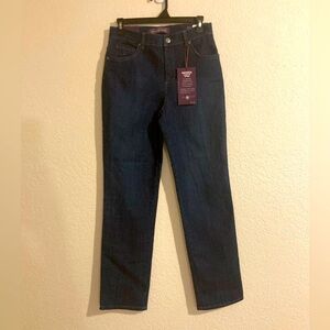 Gloria Vanderbilt Amanda jeans dark blue size 4